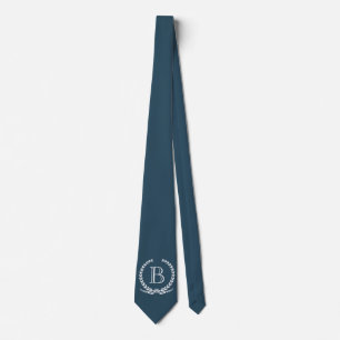 Monogrammdesign Krawatte