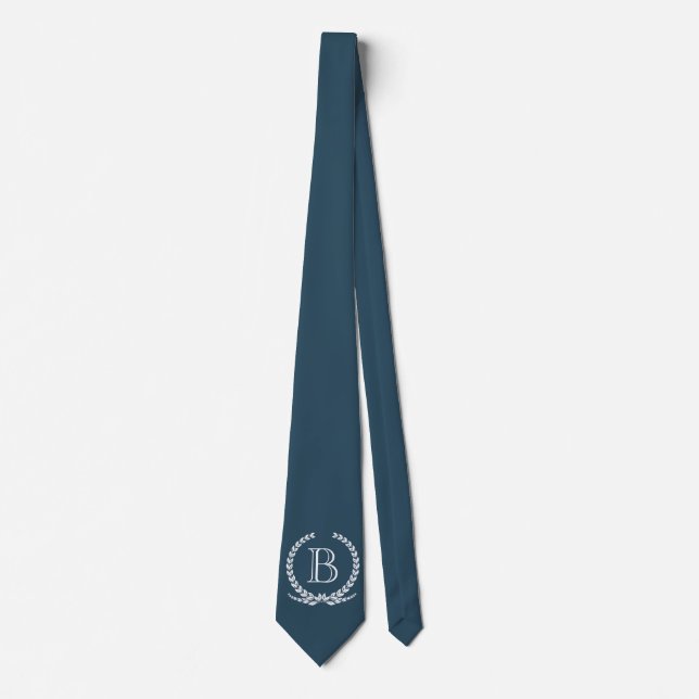 Monogrammdesign Krawatte (Vorderseite)