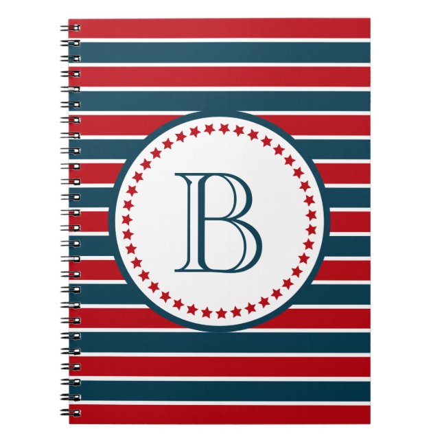 Monogrammdesign Notizblock (Vorderseite)