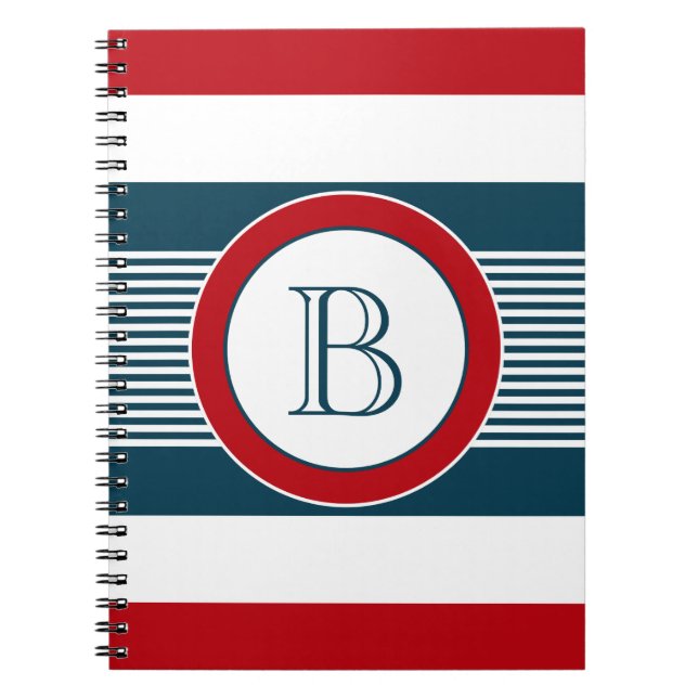 Monogrammdesign Notizblock (Vorderseite)