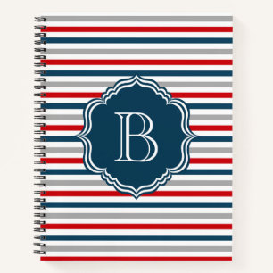 Monogrammdesign Notizbuch