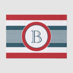 Monogrammdesign Seidenpapier