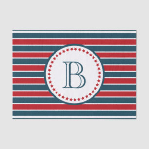 Monogrammdesign Seidenpapier
