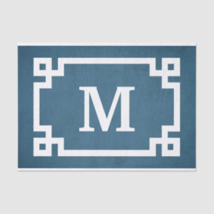 Monogrammdesign Seidenpapier