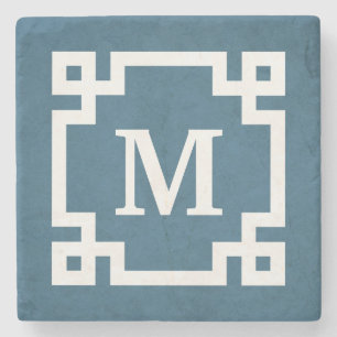 Monogrammdesign Steinuntersetzer