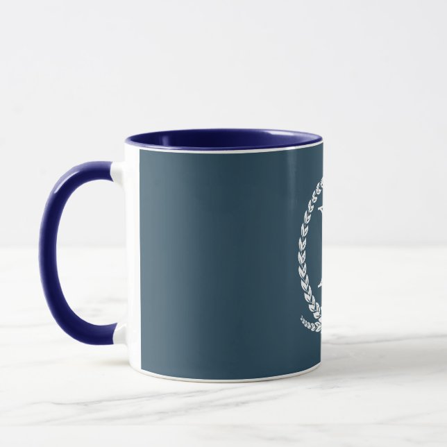 Monogrammdesign Tasse (Links)