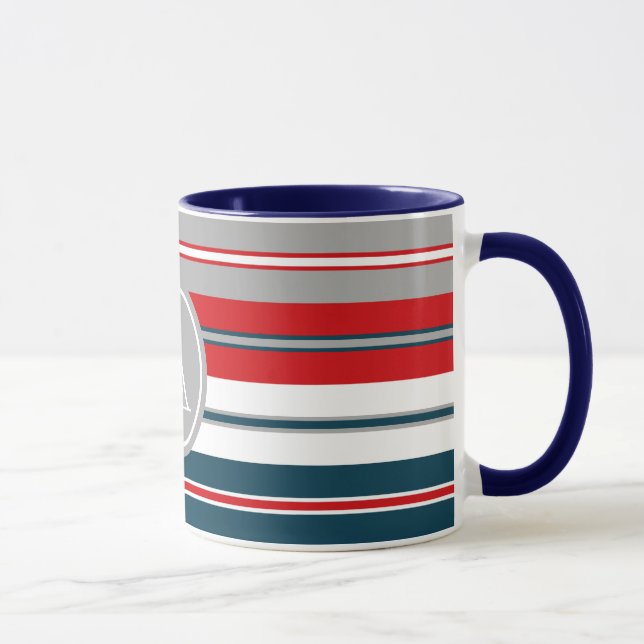 Monogrammdesign Tasse (Rechts)