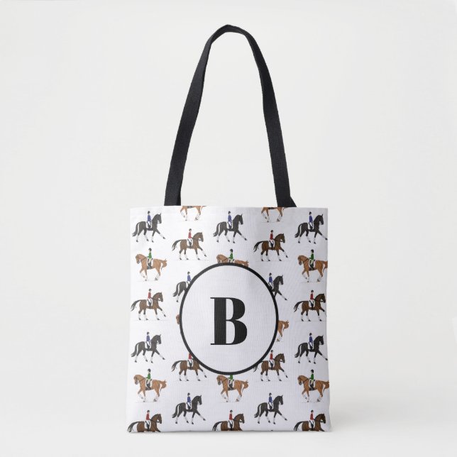 Monogrammdressage-Taschen-Tasche Tasche (Vorderseite)