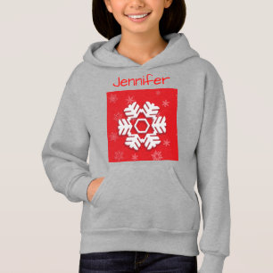 Monogramme 20XX Bonjour Vacances d'hiver Flocon de