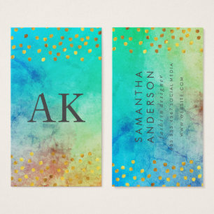 Monogramme à deux lettres Vintage avec lunettes d'