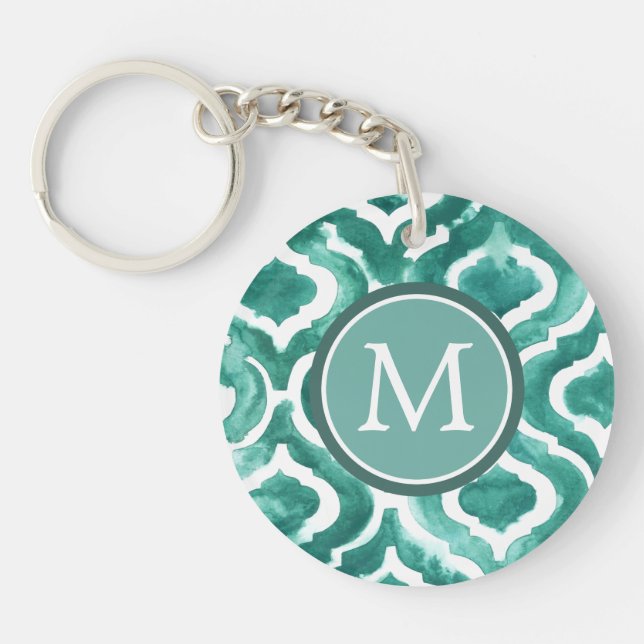 Monogramme | Aquamarine Motif IV (Devant)