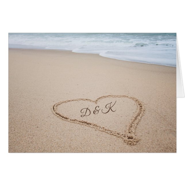 Monogramme | Beach Love I (Devant horizontal)