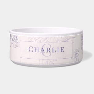 Monogramme Botanique Personnalisé   Gamelle pour C