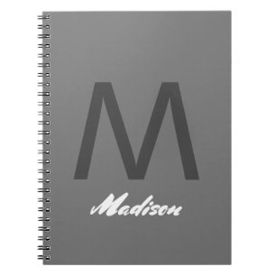 Monogramme Bridesmaid-Trauzeuge Hochzeitsgeschenk- Notizblock