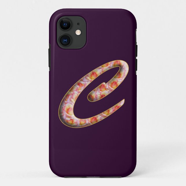 Monogramme C en Motif Iphone 5 coque (Dos)