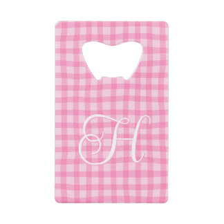 Monogramme Calligraphique Bouclé Féminin Gingham O