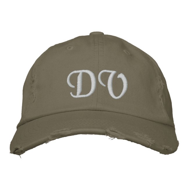 MONOGRAMME CASQUETTES (Devant)