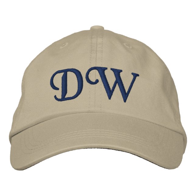 MONOGRAMME CASQUETTES (Devant)