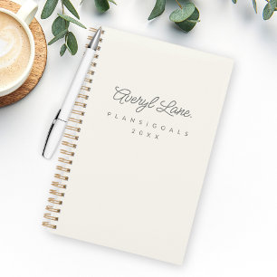 Monogramme Classic Élégant Minimal Gold Script