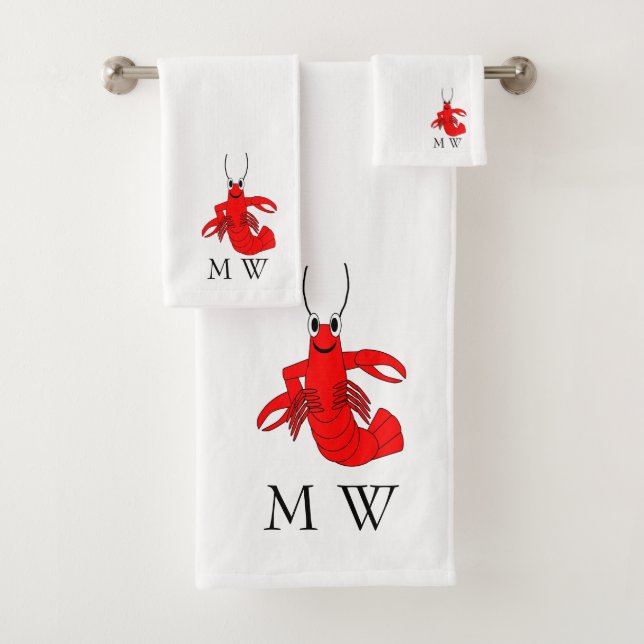 Monogramme Conception Homard (En situation)
