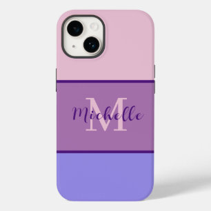 Monogramme Coque-Mate iPhone 14 coque