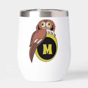 Monogramme de Chouette de l'Est