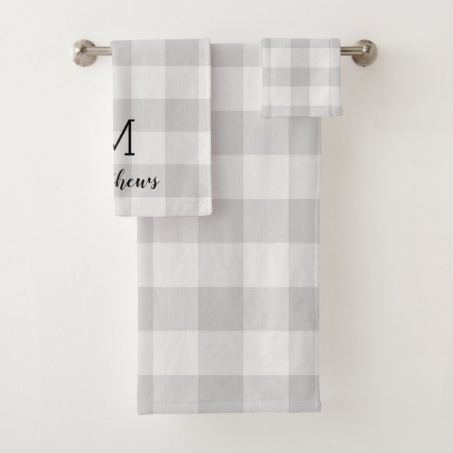 Monogramme de contrôle de Buffalo gris | Ferme mod (En situation)