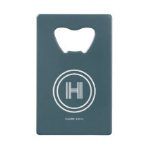 Monogramme de forme simple moderne