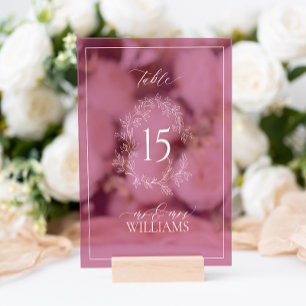 Monogramme de la crête de Bourgogne Numéro de tabl