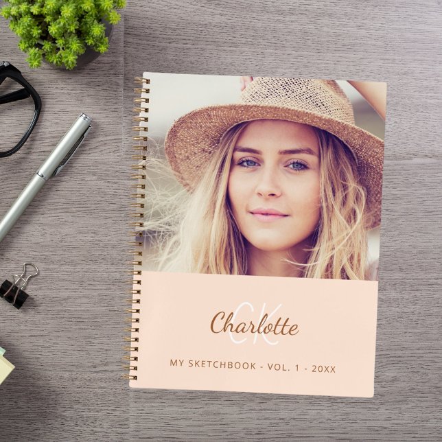 monogramme de la photo de recherche de carnet de c (Créateur téléchargé)