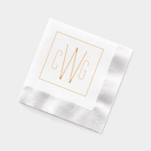 Monogramme de lettre initiale 3 élégant simple #90