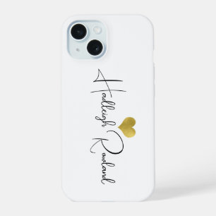 Monogramme de nom de script manuscrit moderne pers