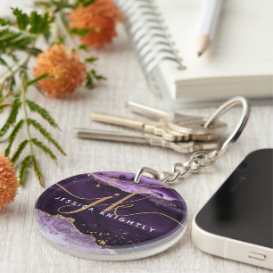 Monogramme de Parties scintillant d'or de la Géode