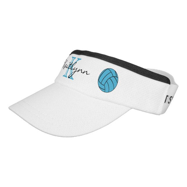 Monogramme de volley-ball Turquoise Sport Sun Viso (Incliné)