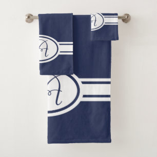 Monogramme des profondeurs bleues