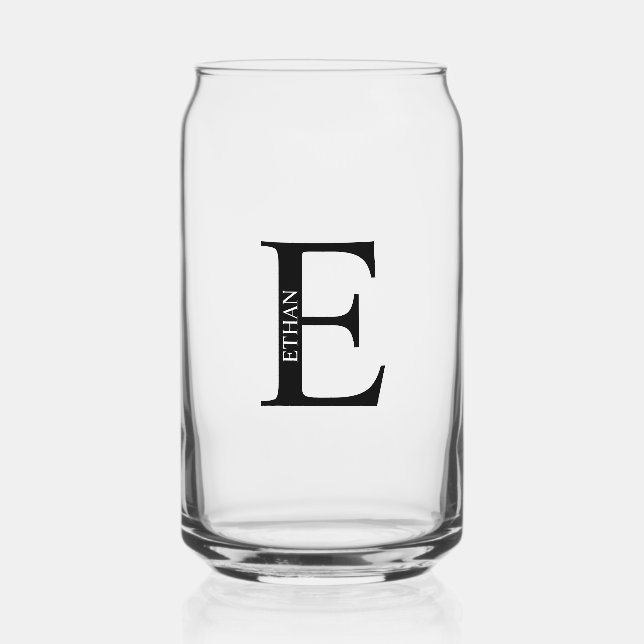 Monogramme et nom personnalisés (Recto)