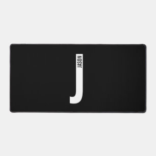 Monogramme et nom personnalisés modernes