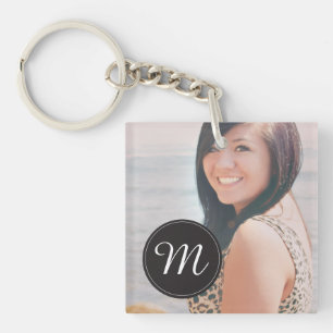 Monogramme et Porte - clé photo