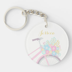Monogramme Fleur Bicyclette en attente grand Porte