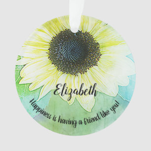 Monogramme Inspriational d'amitié de jardin de