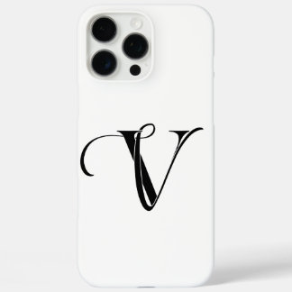 Monogramme iPhone 16 Pro Max Hülle