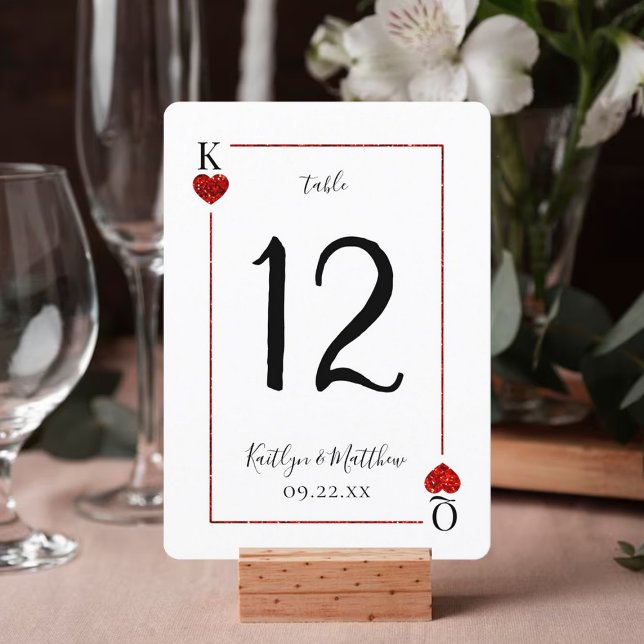 Monogramme Lecture Carte Mariage Collection N° tab (Créateur téléchargé)