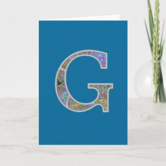 Monogramme lumineux par Gg