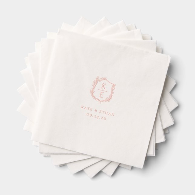 Monogramme Mariage de la crête botanique (Insitu (empilé))