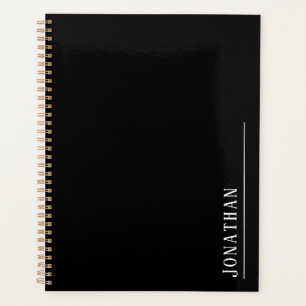 Monogramme minimaliste noir