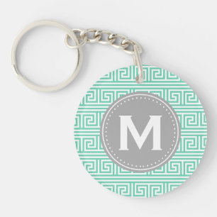 Monogramme Moderne Monnaie grecque Motif clé