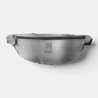Monogramme moderne Silver Grey