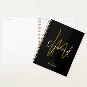 Monogramme Monogramme Noir