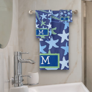 Monogramme Motif couleur Star Fish sans joint