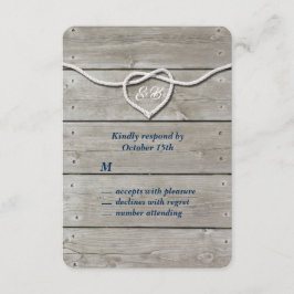 Monogramme nautique RSVP